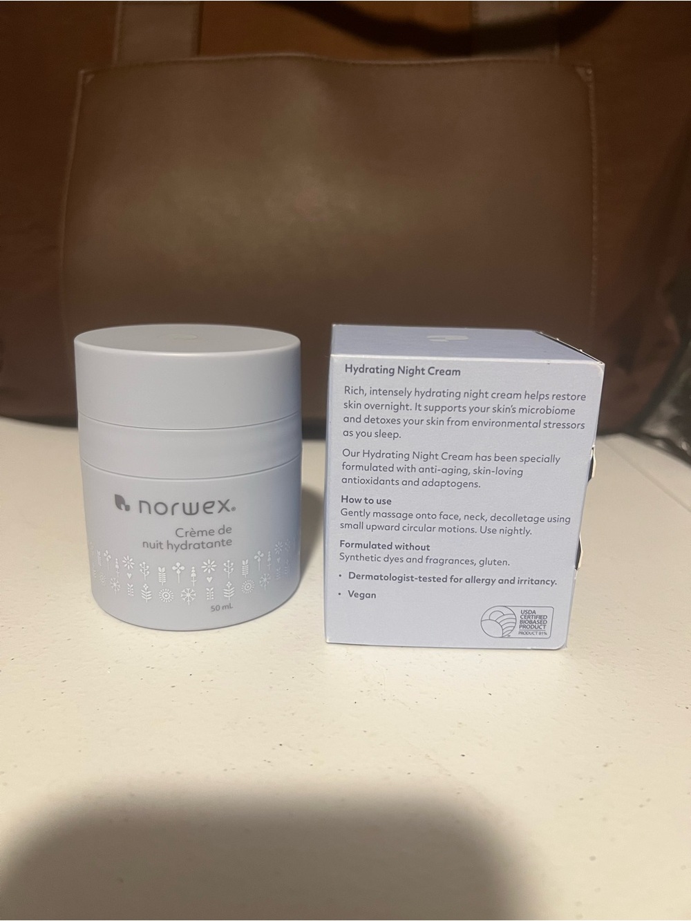 Norwex Hydrating Night Cream — White